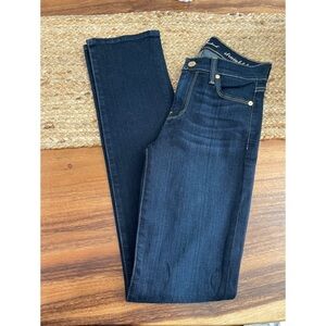 7 For All Man Kind Dark Wash Jeans size 25